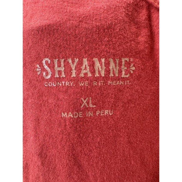 Shyanne Howdy Tank Top Western Fringe Macrame Back Women's XL Made In Peru Rodeo - Picture 7 of 7